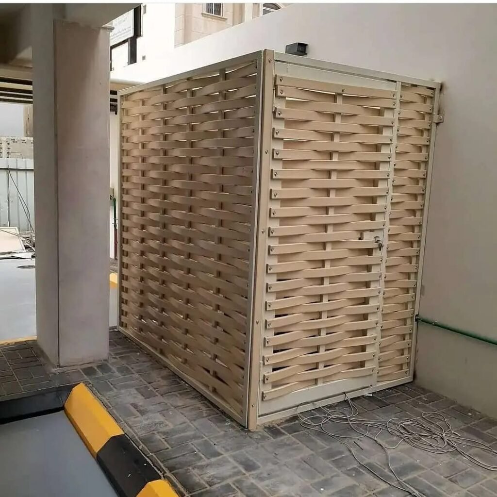 صورة تركيب سواتر - مظلات وسواتر المدينة