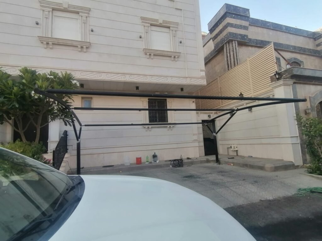 صورة تركيب سواتر - مظلات وسواتر المدينة