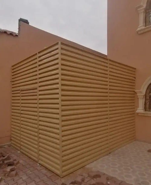 صورة تركيب سواتر - مظلات وسواتر المدينة