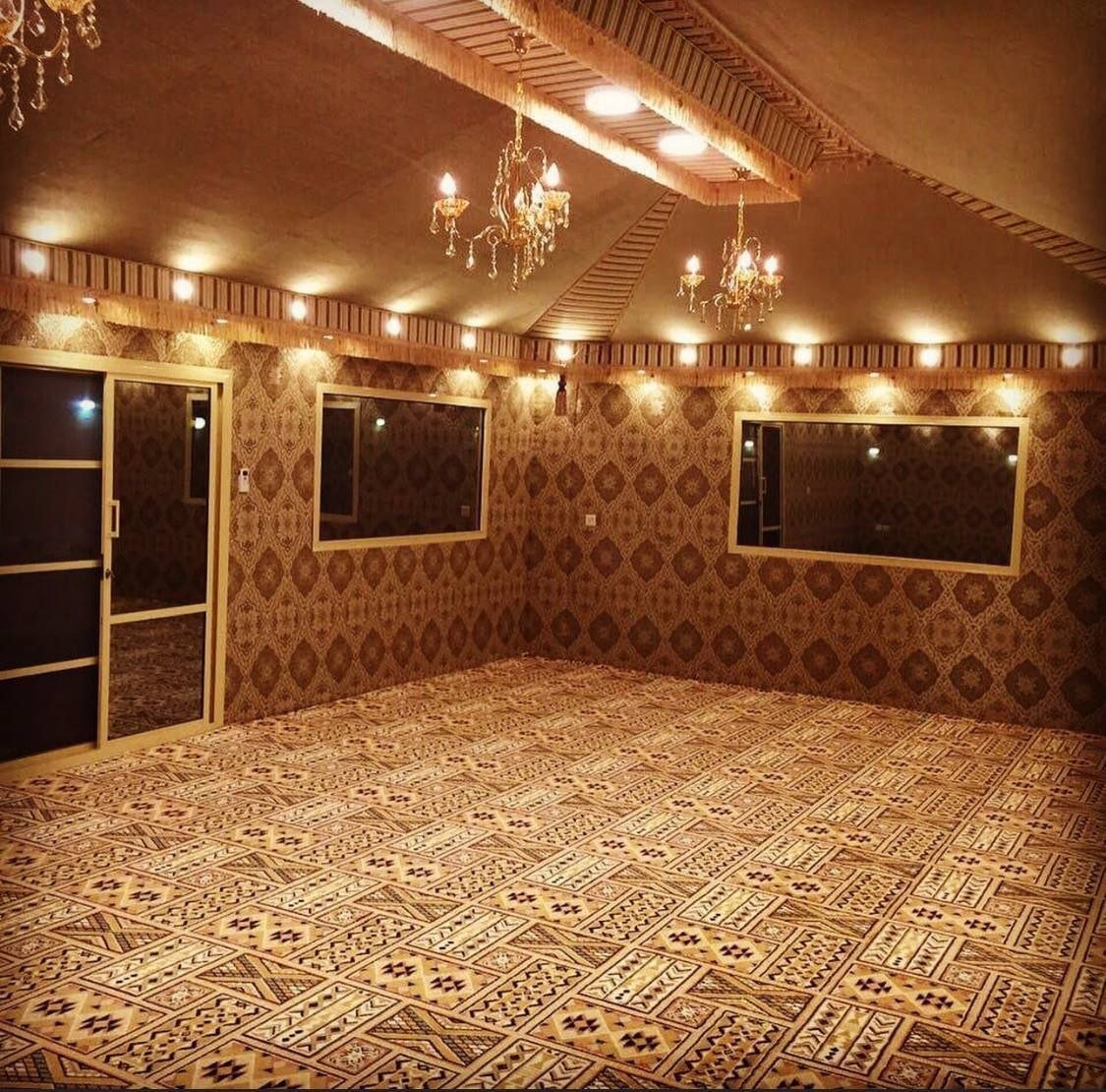 صورة تركيب بيوت شعر - مظلات وسواتر المدينة